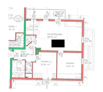 3-Zimmer-Wohnung mieten in Melk – 70,87 m², € 472 – Bild 24 von 24