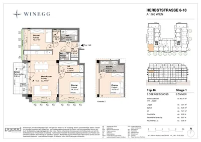 3-Zimmer-Wohnung kaufen in Wien – 82,7 m², € 612.600 – Bild 15 von 15