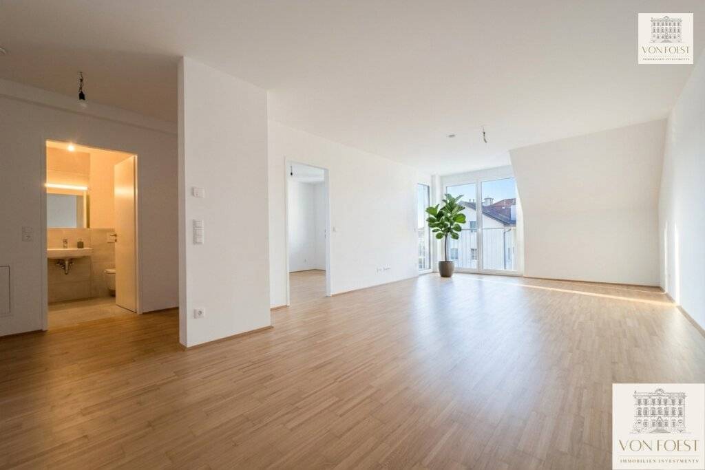 Lichtdurchflutete 2-Zimmer-Wohnung mit Freifläche und Fernblick - Ansicht 2