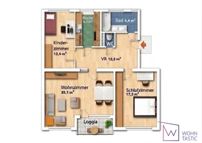 3-Zimmer-Wohnung kaufen in Sankt Pölten Land – 80,34 m², € 268.000 – Bild 18 von 19