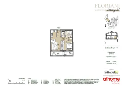 2-Zimmer-Wohnung kaufen in Tulln – 50,58 m², € 246.000 – Bild 28 von 28
