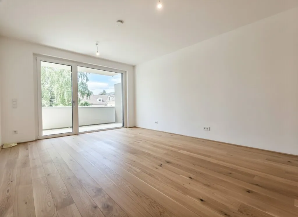 FLORIANI - Quartier am Tullnerfeld - PROVISIONSFREI - Sonnige 2 Zimmer mit großem Balkon - Durchdachte Ausstattung für ihr Wohlbefinden - Nähe Bahnhof Tullnerfeld - Ansicht 3