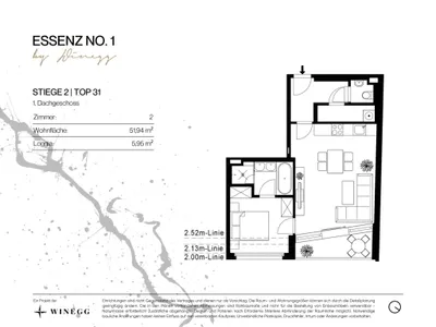 2-Zimmer-Wohnung kaufen in Wien – 51,94 m², € 699.000 – Bild 20 von 21