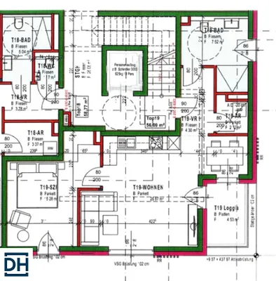 Wohnung kaufen in Salzburg Stadt – 56,09 m², € 515.000 – Bild 10 von 11