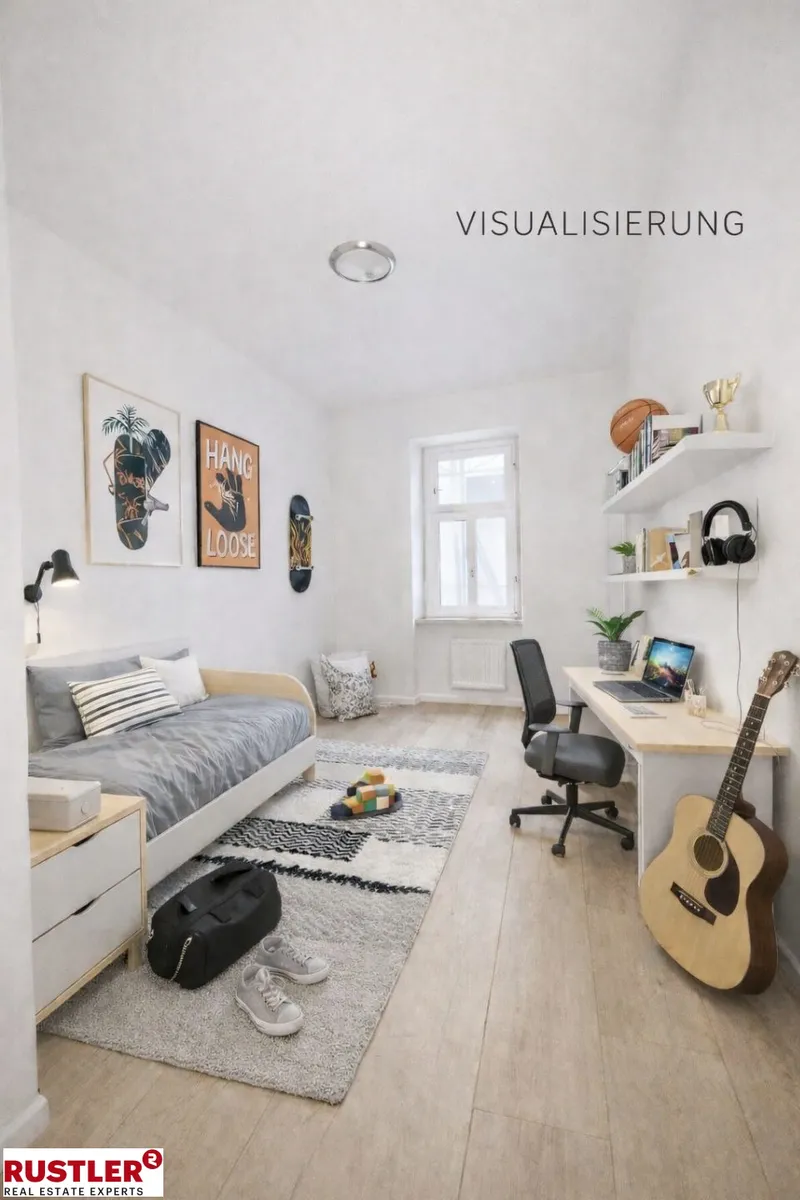 Entkernte Einheit mit Charme in saniertem Altbau - verwirklichen Sie Ihre Wohnvorstellungen – pohled 3