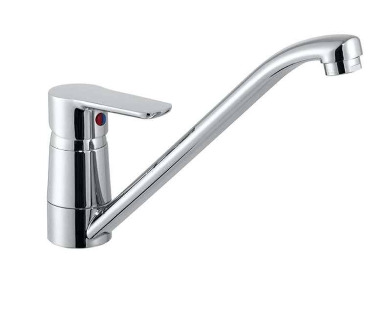 Küchenarmatur Küchenarmatur Spültischarmatur Küche Armatur Wasserhahn 360° Schwenkbar Mischbatterie Einhebelmischer Einhandhebelmischer aus Messing verchromt für Küche Avenarius Linie 180