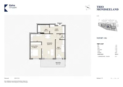 3-Zimmer-Wohnung kaufen in Vöcklabruck – 66,82 m², € 294.000 – Bild 5 von 5