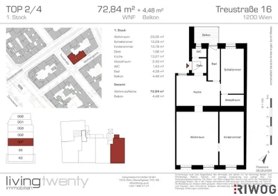 Immobilie kaufen in Wien – 72,84 m², € 190.000 – Bild 8 von 8