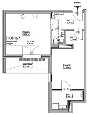 2-Zimmer-Wohnung mieten in Wien – 45,92 m², € 890 – Bild 12 von 12