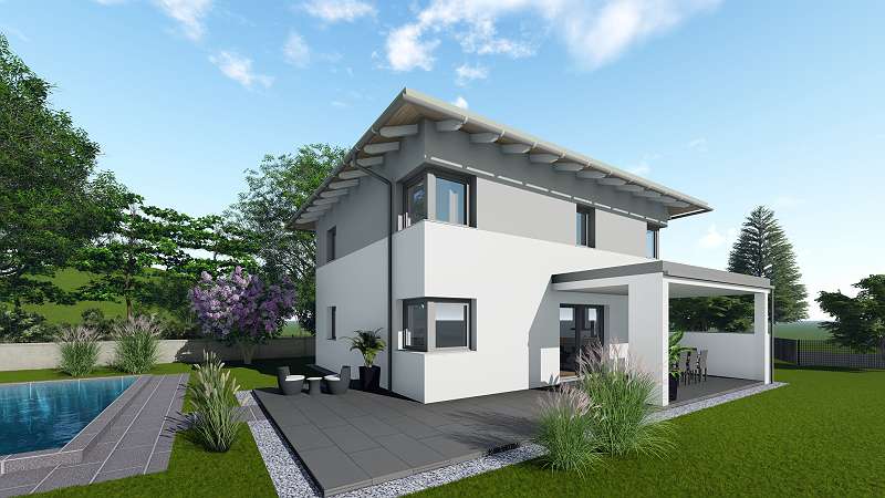 Gerstl Massivhaus Haus Mestre Wohnfläche 150m², 150 m², € ...