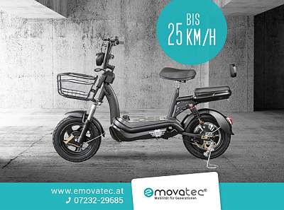 E-Motorroller EV4000, bis 85 km/h - emovatec