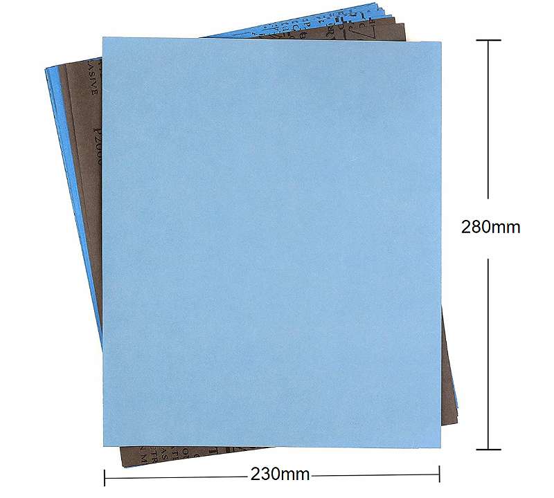 25 Blatt  Nassschleifpapier P800 GRÜN Wasserschleifpapier 230x280mm Anzeige 