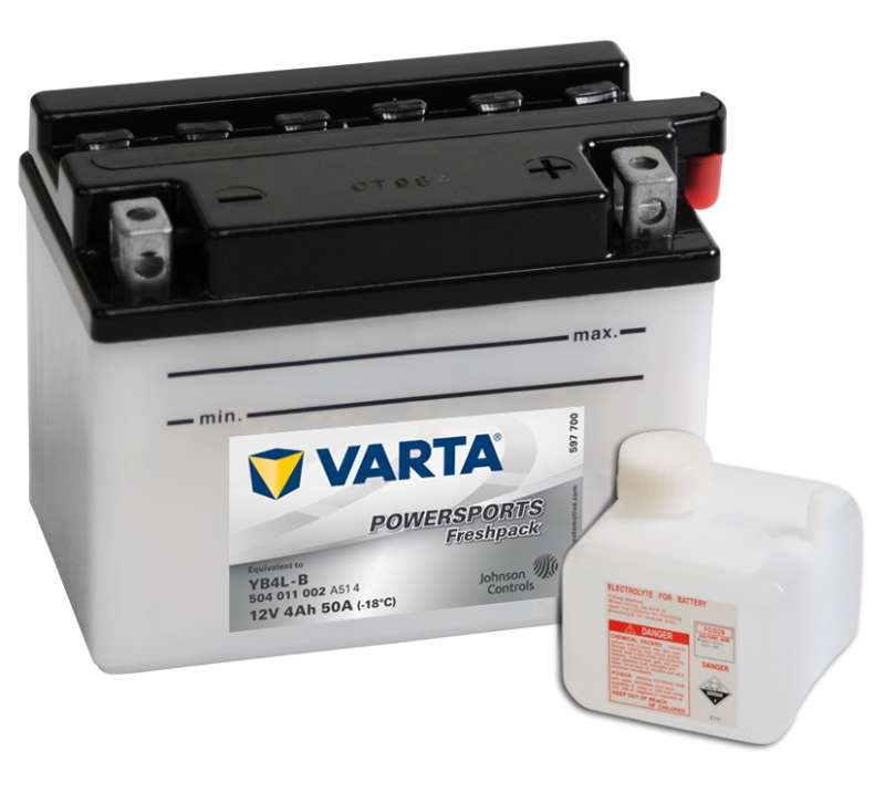 VARTA 504011 12V 4Ah 50A Roller Batterie, € 22,70 (8020 Graz) - willhaben