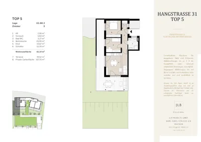 3-Zimmer-Wohnung kaufen in Villach Land – 61,14 m², € 534.000 – Bild 3 von 9