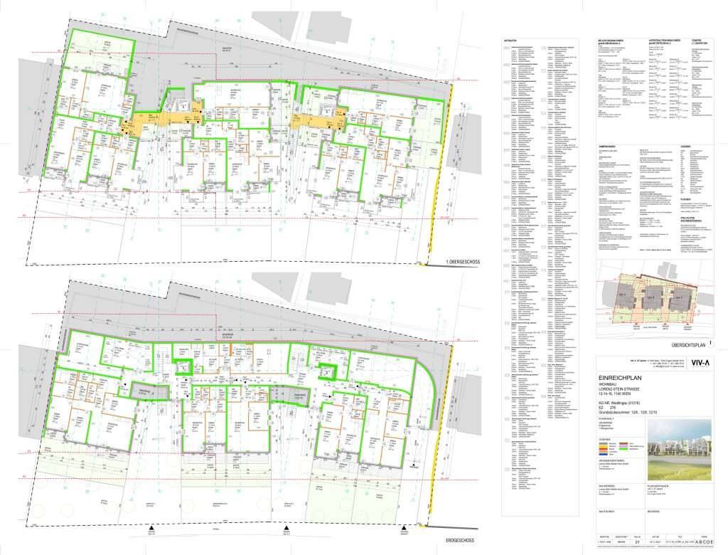 "SONDERPREIS" sonniges Bauträgergrundstück Baubewilligt - Wohnbau mit Gärten und Terrassen - Ansicht 3