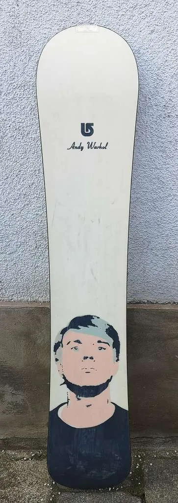 burton andy warhol custom snowboard Burton Snowboard x Warhol CUSTOM 158, € 249,- (4040 Linz)