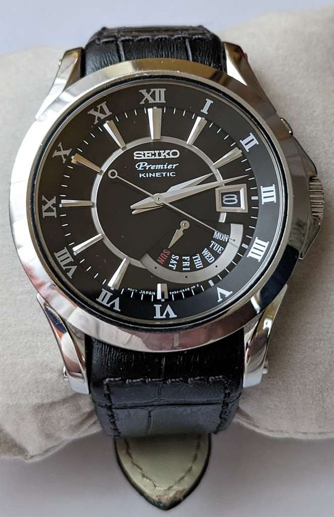 verkauft Seiko Kinetic Premier 5M54 0AA0 A4