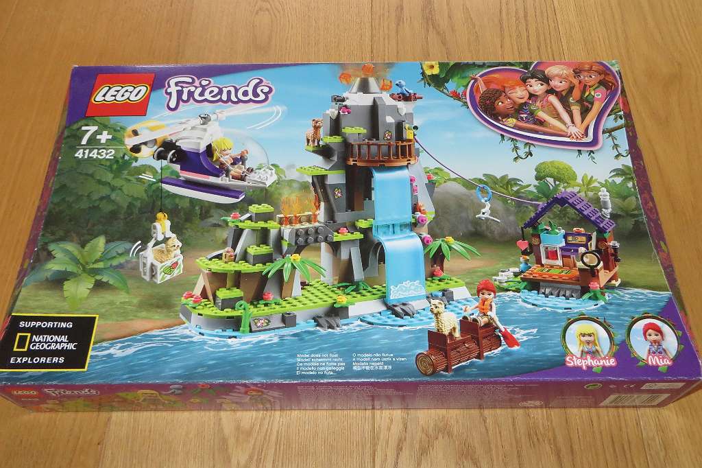 vollst ndiges LEGO Friends Set Alpaka Rettung im Dschungel Nr