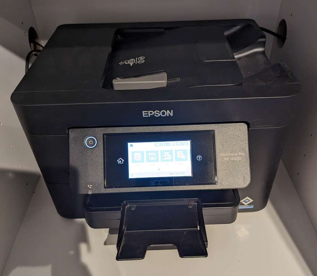 Epson WorkForce WF-4820DWF All-in-One Tintenstrahldrucker, A4, Farbe, €  50,- (1170 Wien) - willhaben