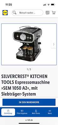 Siebträger / Espressomaschinen Kaffee- | Espressomaschinen - willhaben