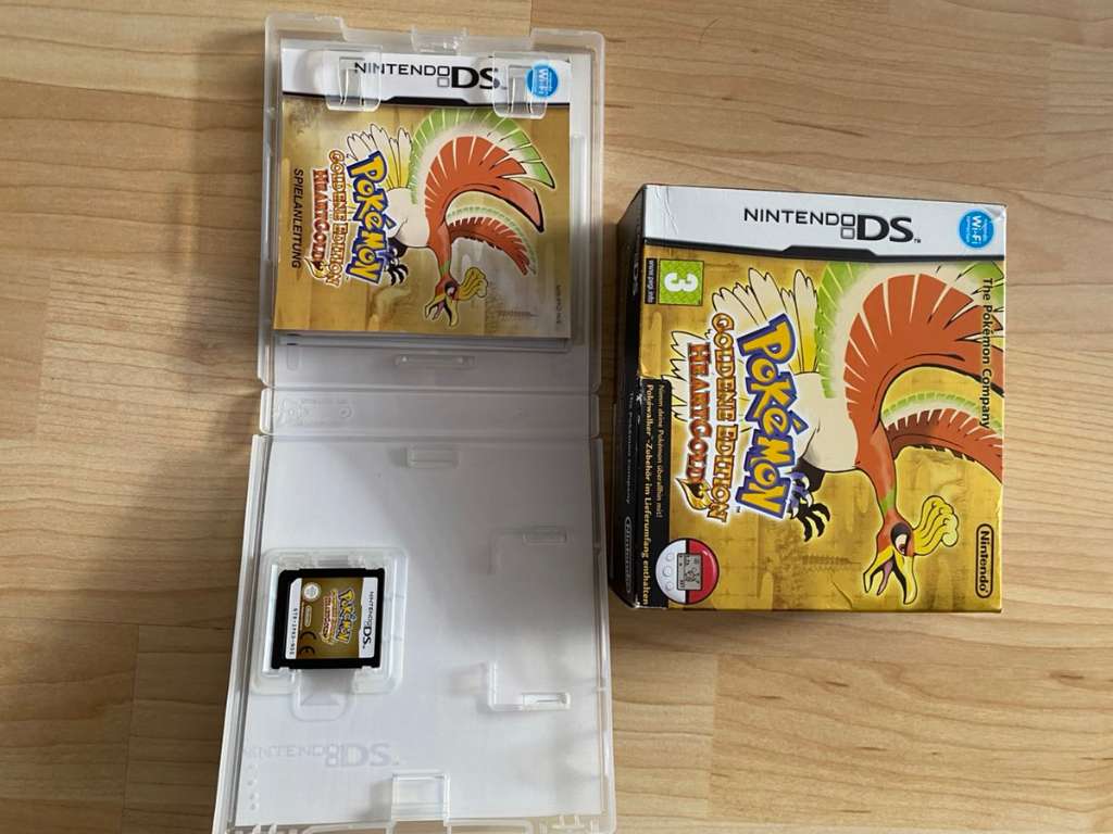 Pokemon Gold Edition (HeartGold) Nintendo DS - Sammlung in