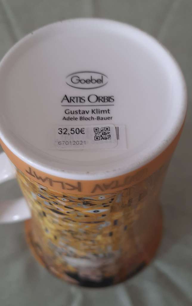 Gustav Klimt Tasse kaufen - willhaben
