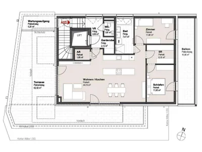 3-Zimmer-Wohnung kaufen in Salzburg Stadt – 96,12 m², € 1.585.980 – Bild 4 von 6