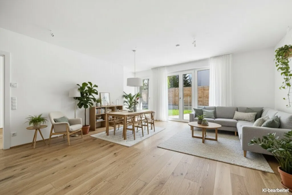 Letzte verfügbare Top im Projekt! Gemütliche 2-Zimmer-Gartenwohnung | Praxis-Büro-Möglichkeit | Nord-Ost-Ausrichtung - Ansicht 2