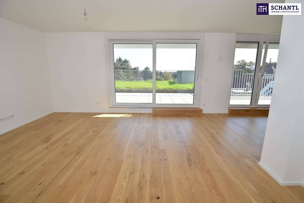 Geniale Gartenwohnung mit Fernblick - vier Zimmer - über 90 m² Freifläche und perfektem Grundriss! - Ansicht 2