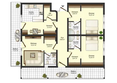 3-Zimmer-Wohnung kaufen in Kitzbühel – 83 m², € 281.000 – Bild 7 von 7