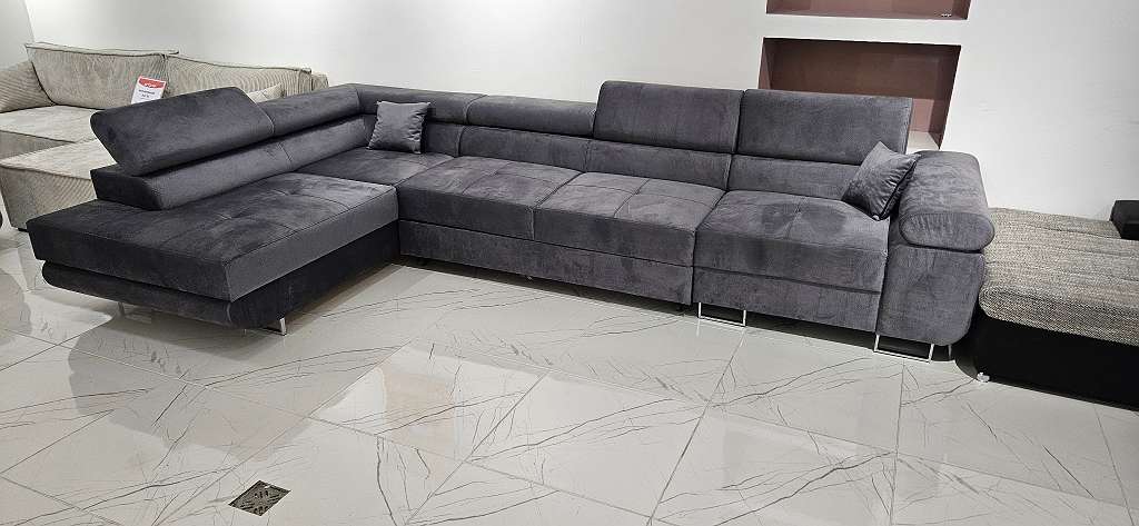 Gratis Lieferung und Montage - Neu - Ecksofa Anton XL mit Bettfunktion und Stauraum