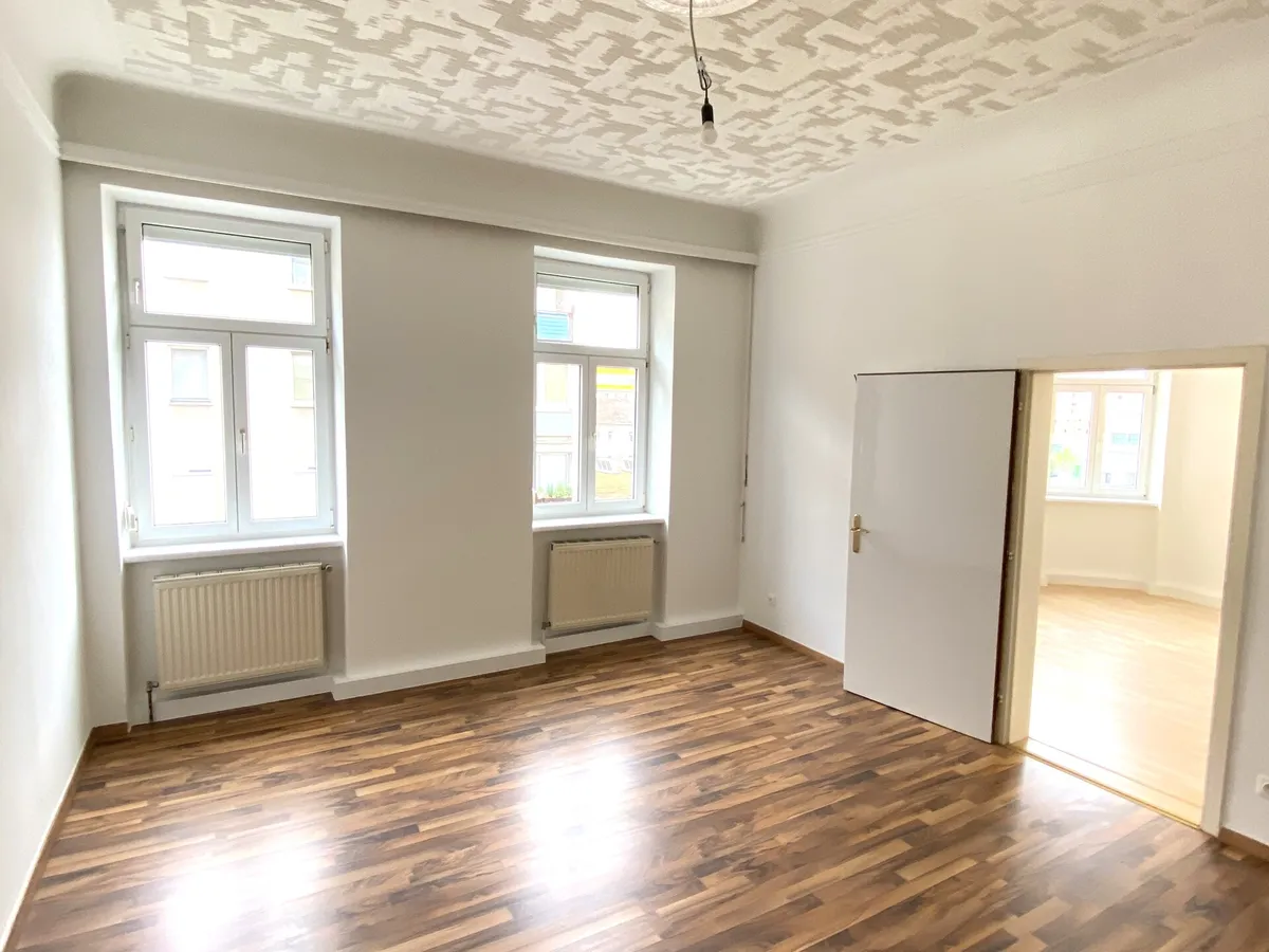 WG-taugliche 3-Zimmer Altbauwohnung in 1100 Wien, Nähe Sonnwendviertel zu mieten - Ansicht 2