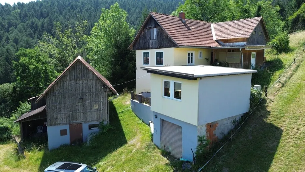 Kleinlandwirtschaft in Ruhelage mit schöner Aussicht nur unweit der Bezirkshautstadt Voitsberg - Ansicht 2