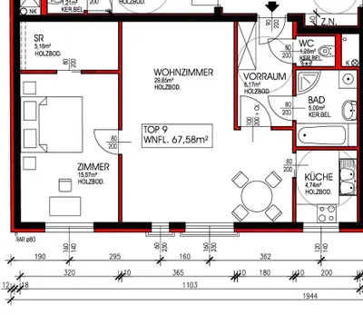 2-Zimmer-Wohnung mieten in Wien – 67,57 m², € 1.499 – Bild 19 von 19