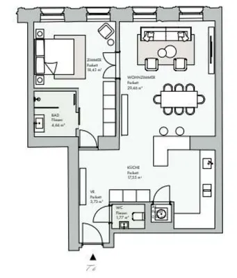 2-Zimmer-Wohnung kaufen in Wien – 77 m², € 649.000 – Bild 8 von 8
