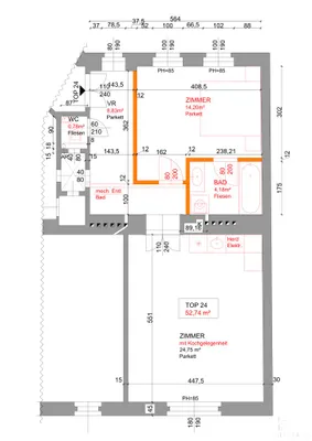 2-Zimmer-Wohnung kaufen in Wien – 52,1 m², € 299.000 – Bild 10 von 10