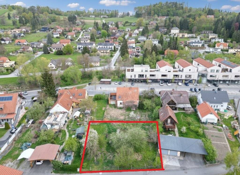 Zentral wohnen, ruhig leben: Baugrundstück (671 m²) in Eggersdorf bei Graz! - Ansicht 2