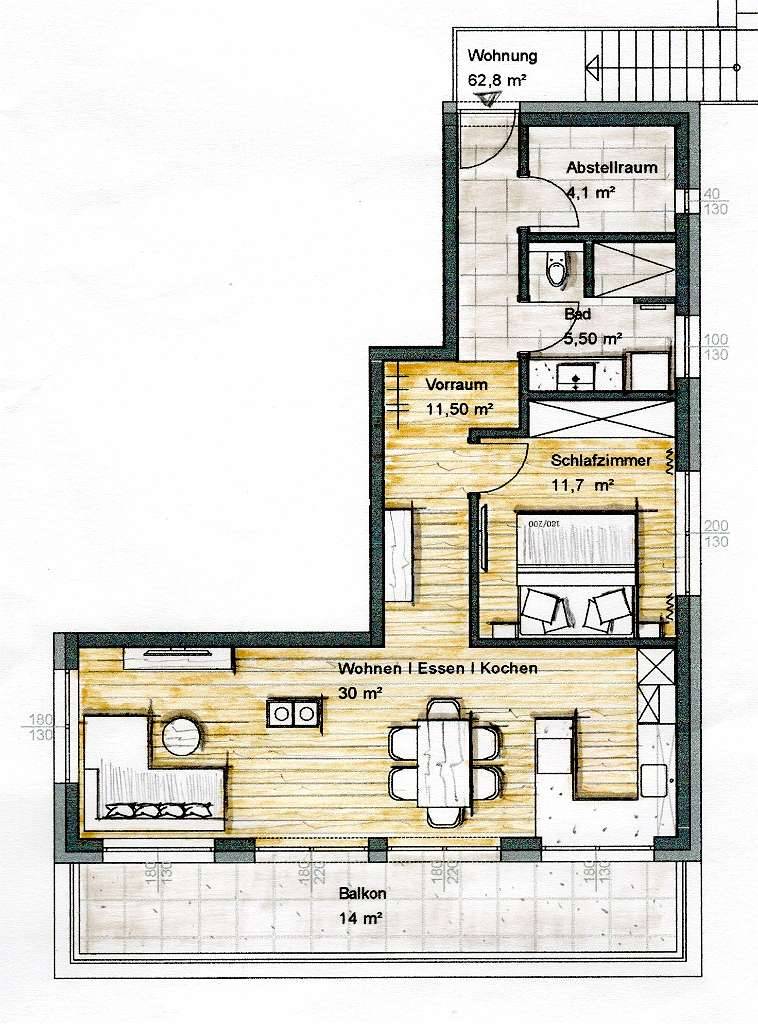 Helle Neubauwohnung in Altenmarkt - Ansicht 2