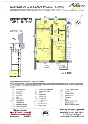 2-Zimmer-Wohnung mieten in Amstetten – 68,99 m², € 743 – Bild 12 von 12