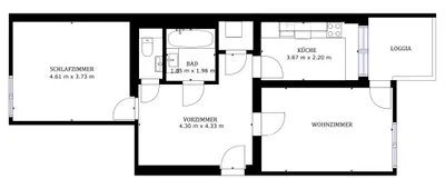 2-Zimmer-Wohnung mieten in Wien – 63 m², € 1.095 – Bild 10 von 10