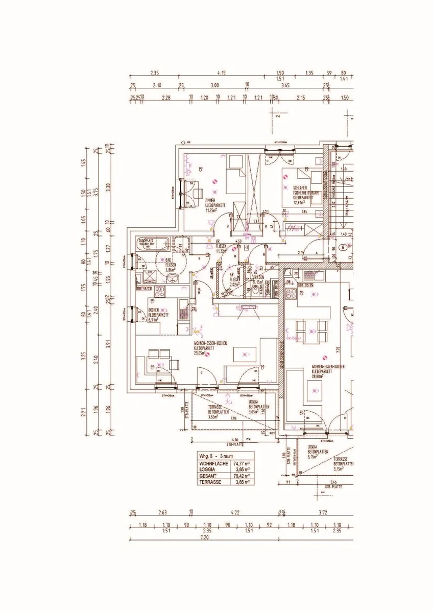 Apartment in Lacken - Ansicht 3