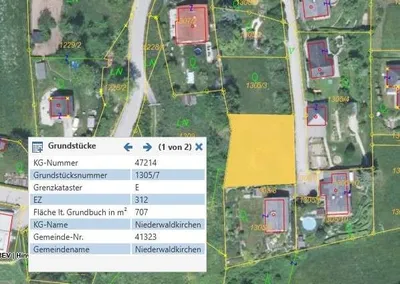 Grundstück kaufen in Rohrbach – 1 297 m², € 103.000 – Bild 4 von 4