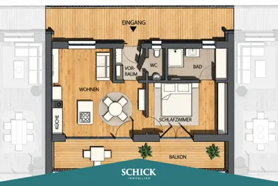 2-Zimmer-Wohnung kaufen in Villach Land – 49 m², € 237.400 – Bild 18 von 18