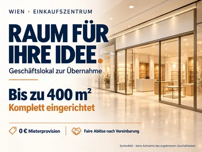 Gewerbeimmobilie mieten in Wien – 400 m²