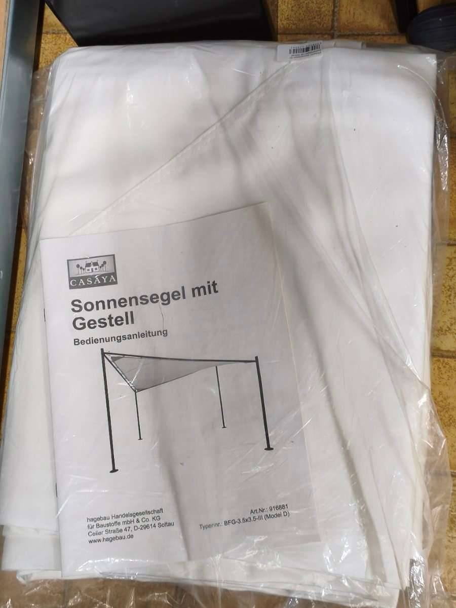 Sonnensegel mit Gestell,  100,- (2130 Mistelbach) - willhaben