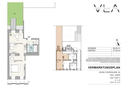 2-Zimmer-Wohnung kaufen in Wien – 47,16 m², € 398.500 – Bild 7 von 7