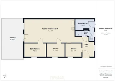 4-Zimmer-Haus kaufen in Eisenstadt - Umgebung – 69 m², € 215.000 – Bild 27 von 27