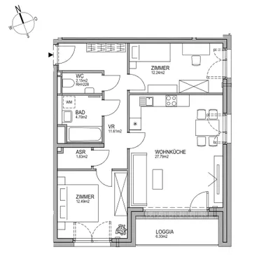 3-Zimmer-Wohnung kaufen in Wien – 72,81 m², € 485.000 – Bild 9 von 10