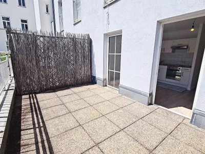 MEISELSTRASSE, U3-Nähe, 23 m2 Neubau mit 13 m2 Terrasse, Einzelwohnraum, Kochnische, Duschbad, Meiselmarkt-Nähe