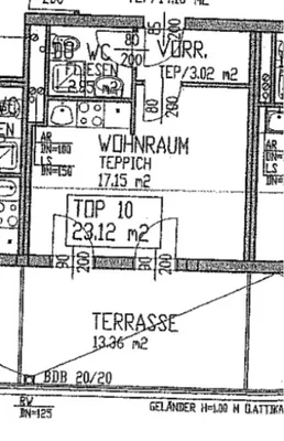 MEISELSTRASSE, U3-Nähe, 23 m2 Neubau mit 13 m2 Terrasse, Einzelwohnraum, Kochnische, Duschbad, Meiselmarkt-Nähe – Bild 3